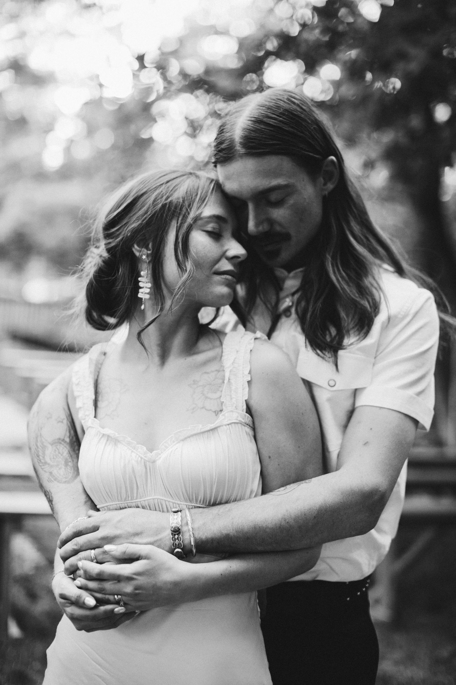 Wedding portraits in the Boise North End