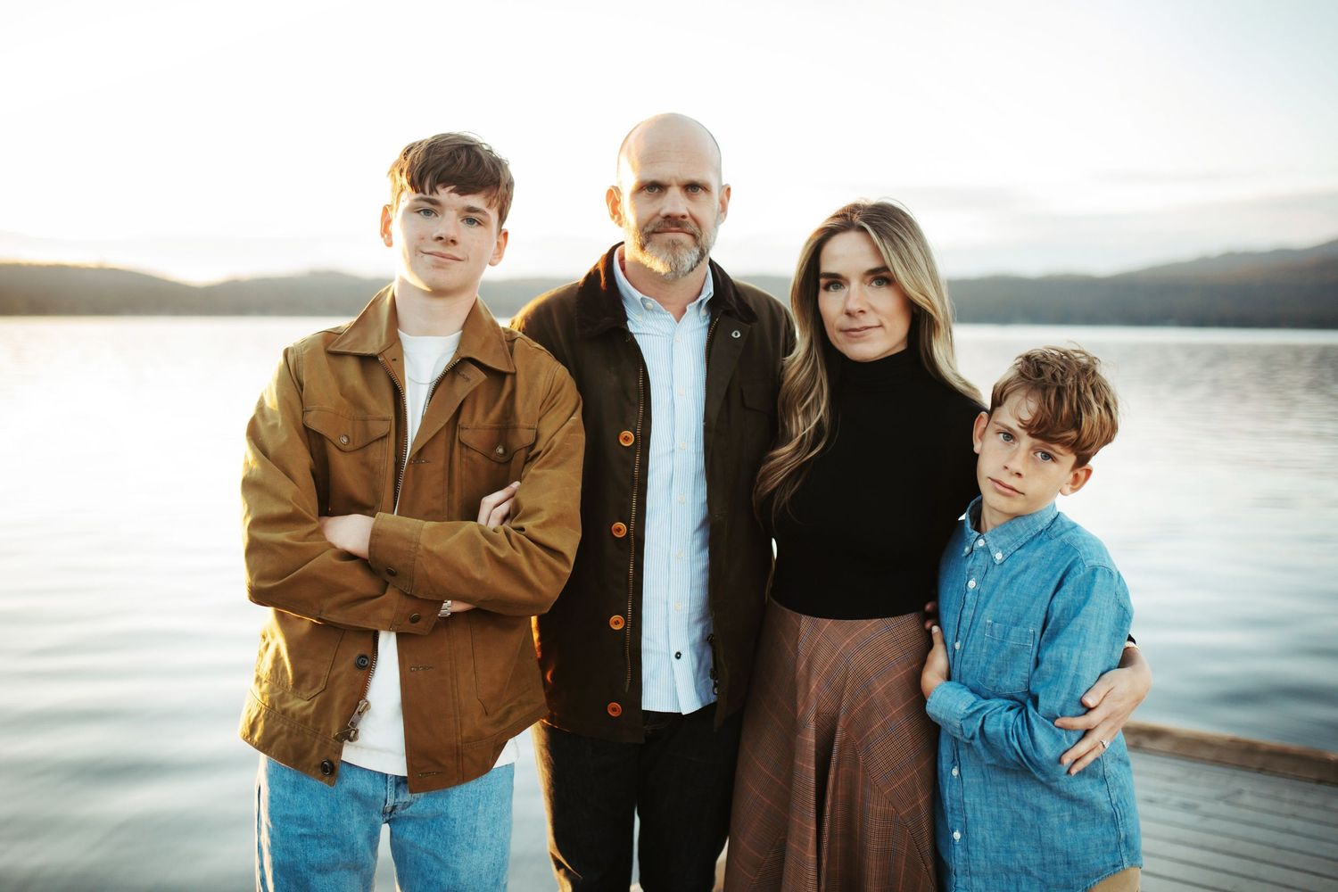 Family photoshoot in McCall