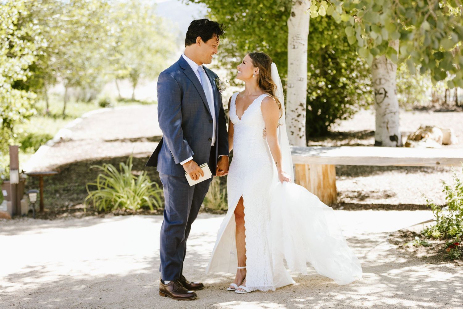 Wedding photography at Shay Meadows Ranch in Big Bear California