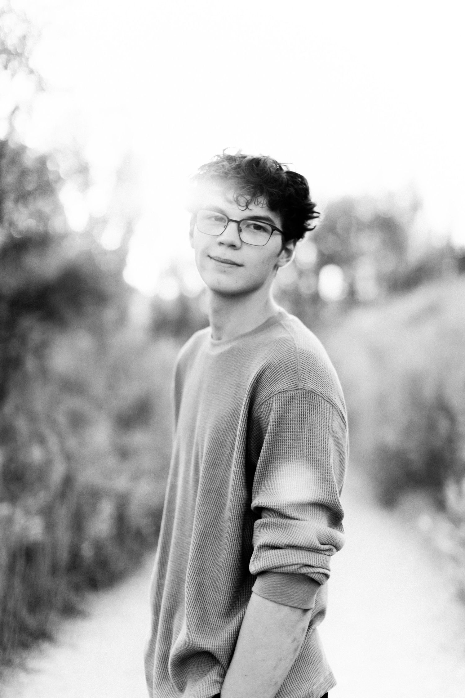 Senior photoshoot in downtown Boise