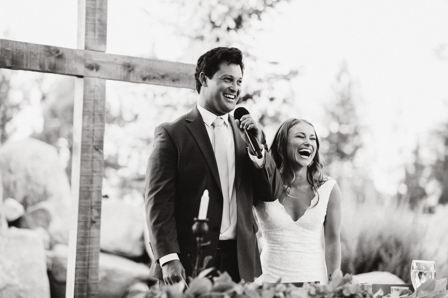 Wedding photography at Shay Meadows Ranch in Big Bear California