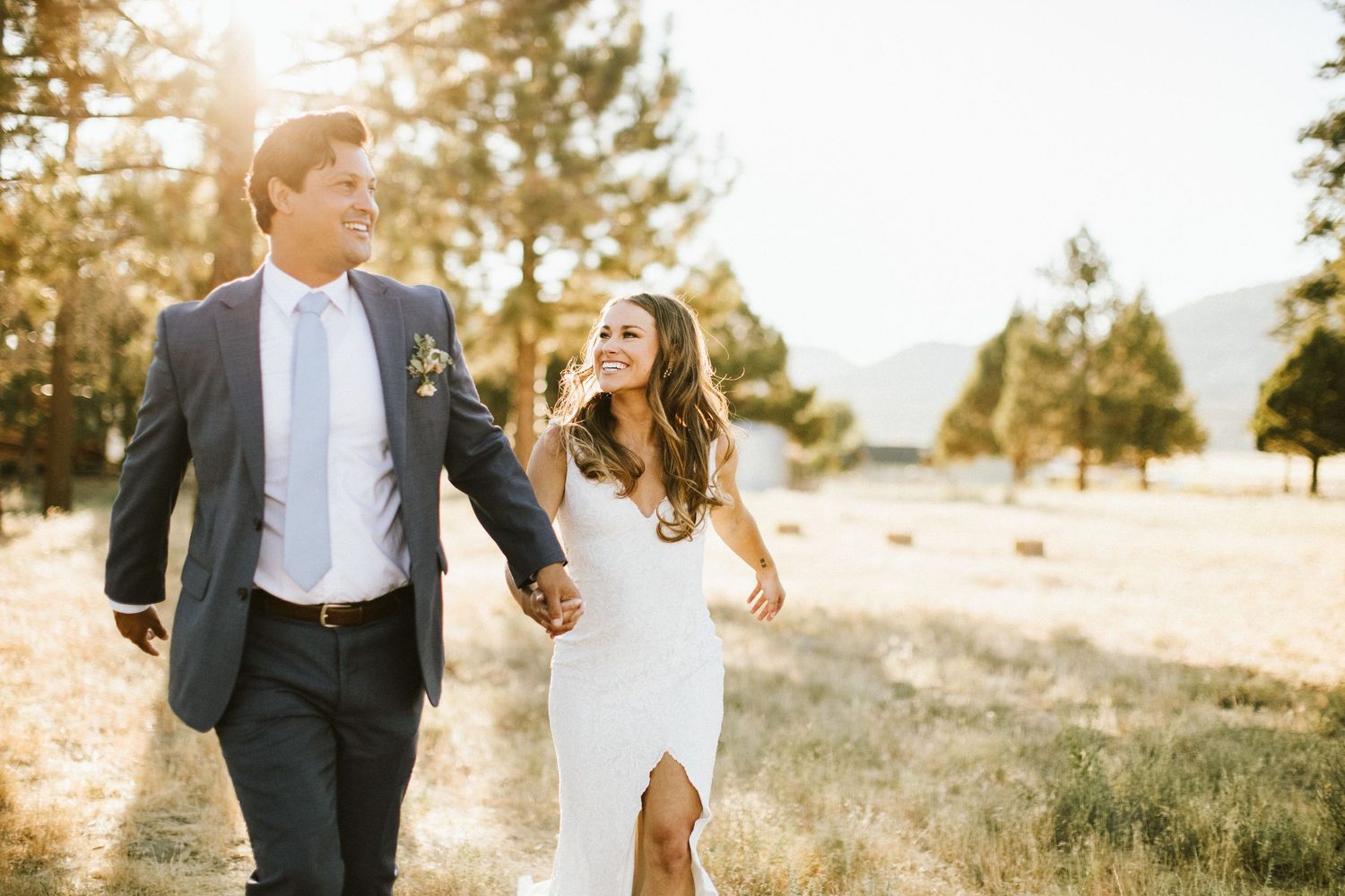 Wedding portraits in Big Bear California
