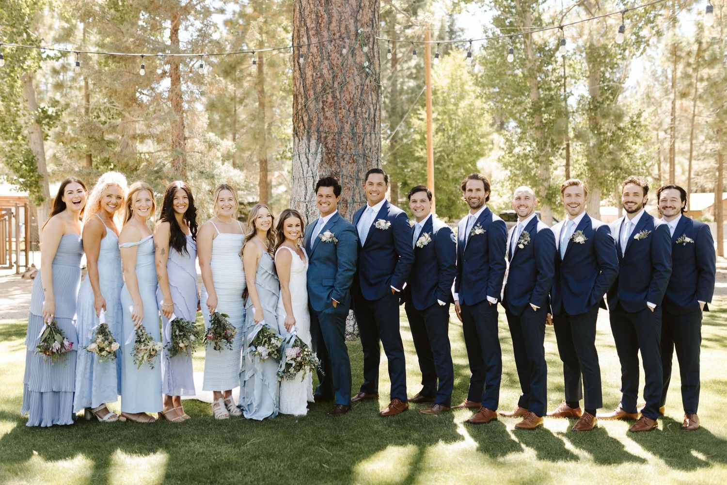 Wedding photography at Shay Meadows Ranch in Big Bear California