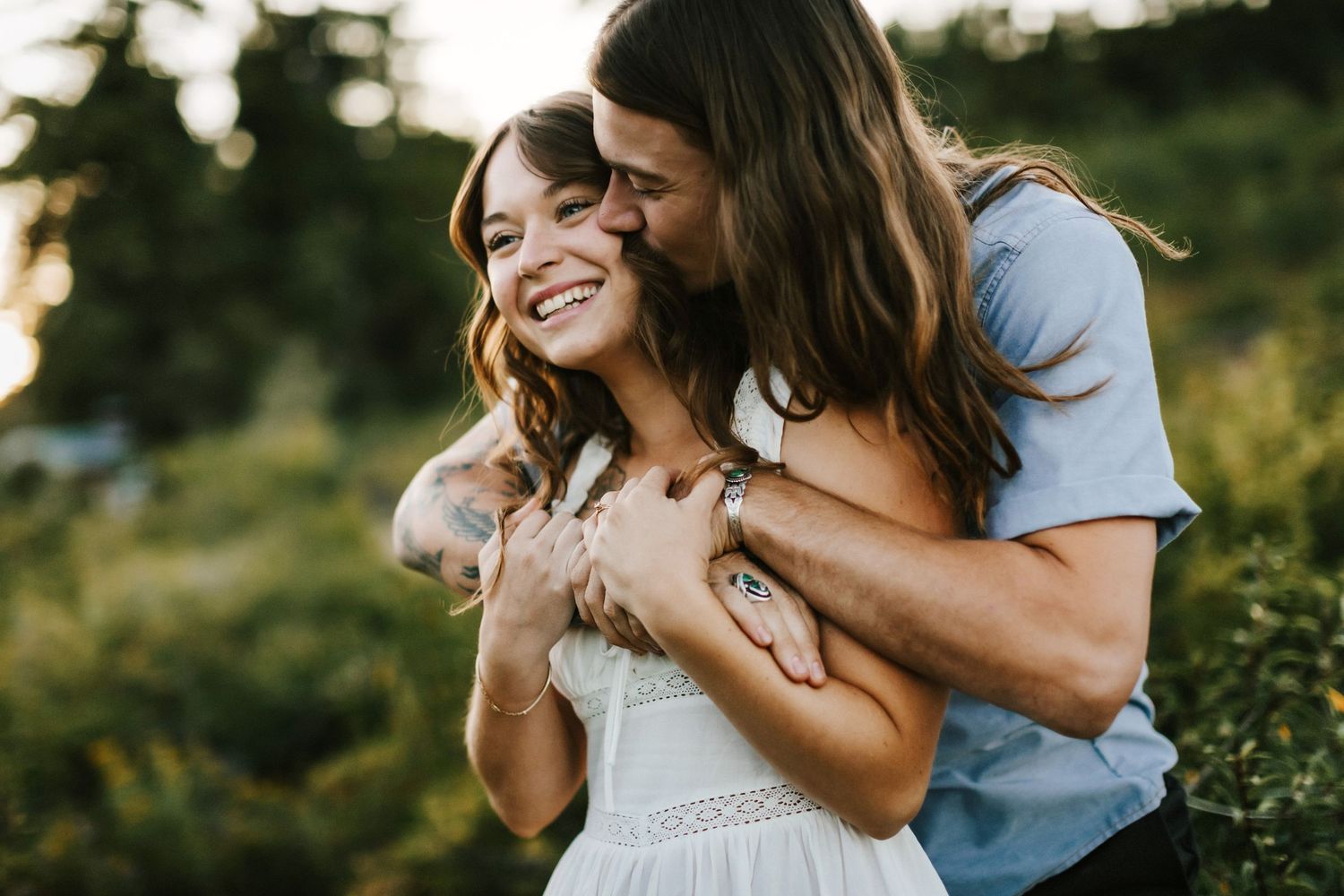 Engagement photoshoot in Boise Idaho