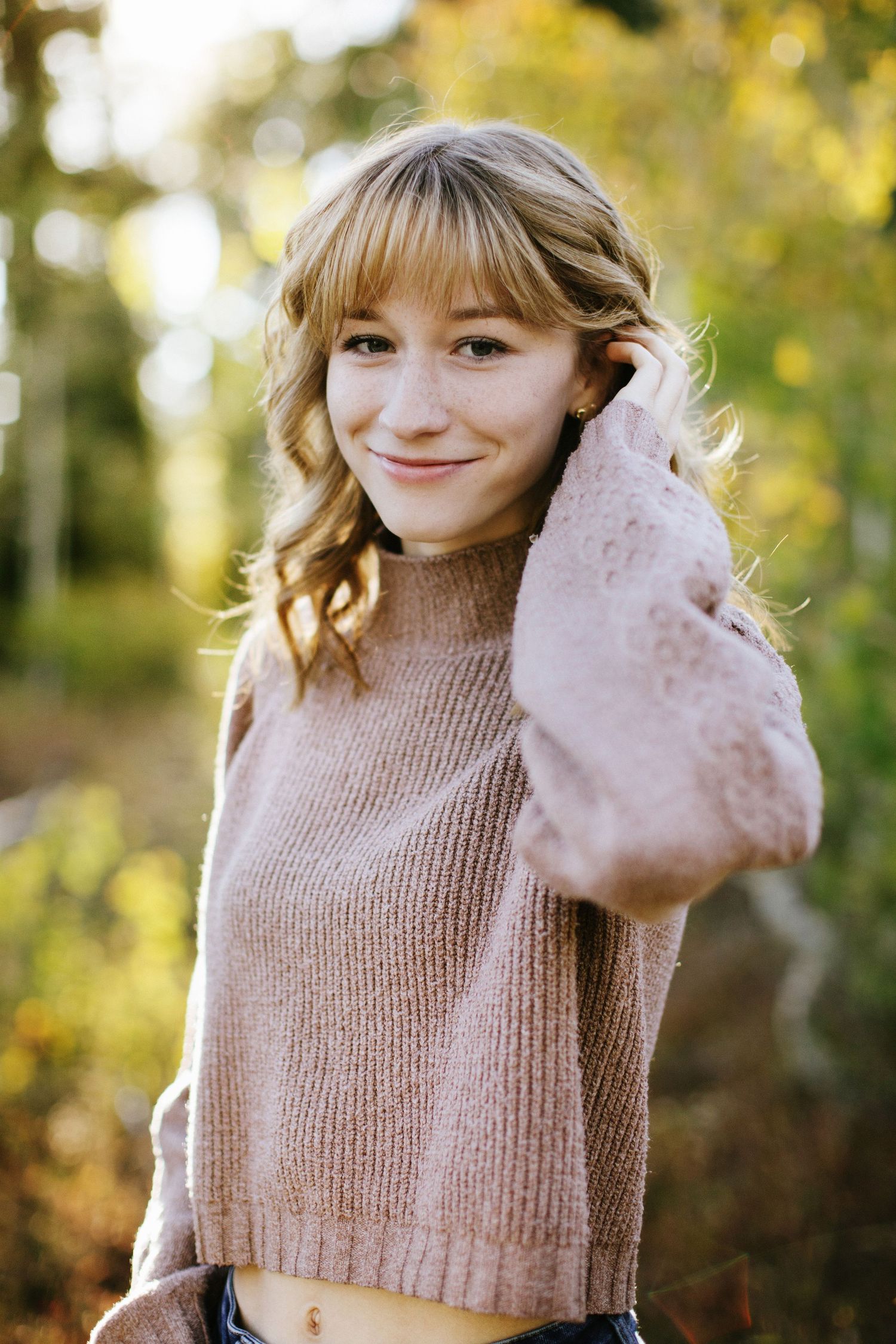 Senior photoshoot in downtown Boise