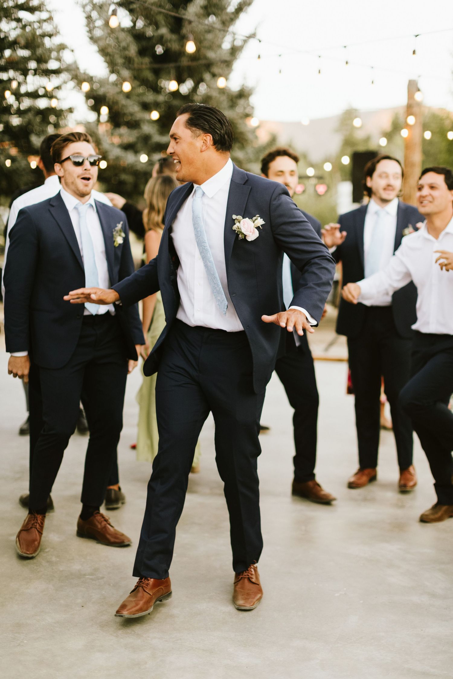Wedding photography at Shay Meadows Ranch in Big Bear California