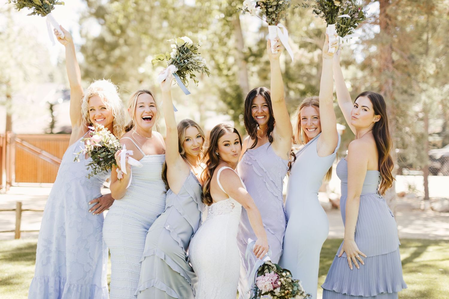 Wedding photography at Shay Meadows Ranch in Big Bear California