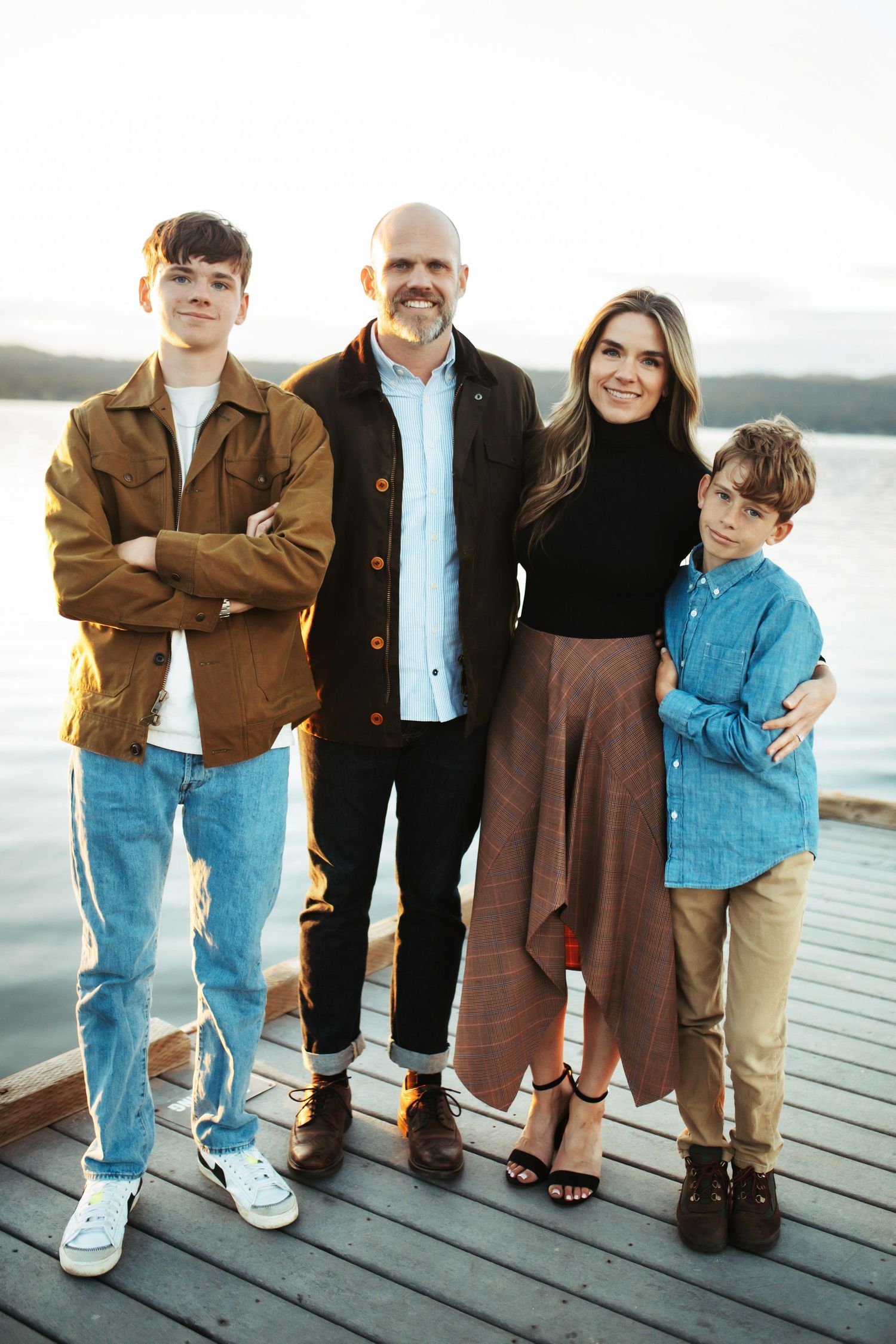 Family photoshoot in McCall