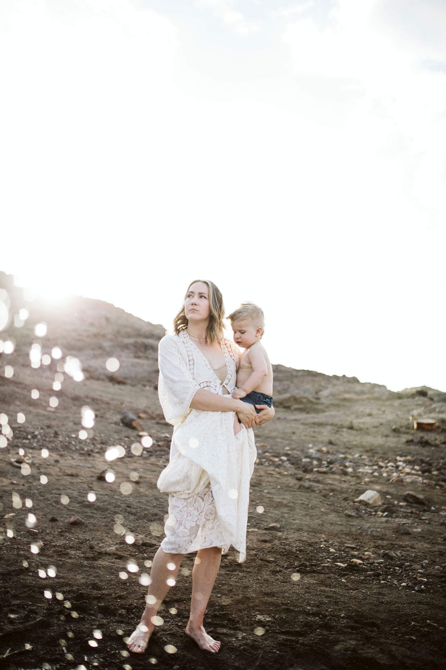Family portrait near lucky peak
