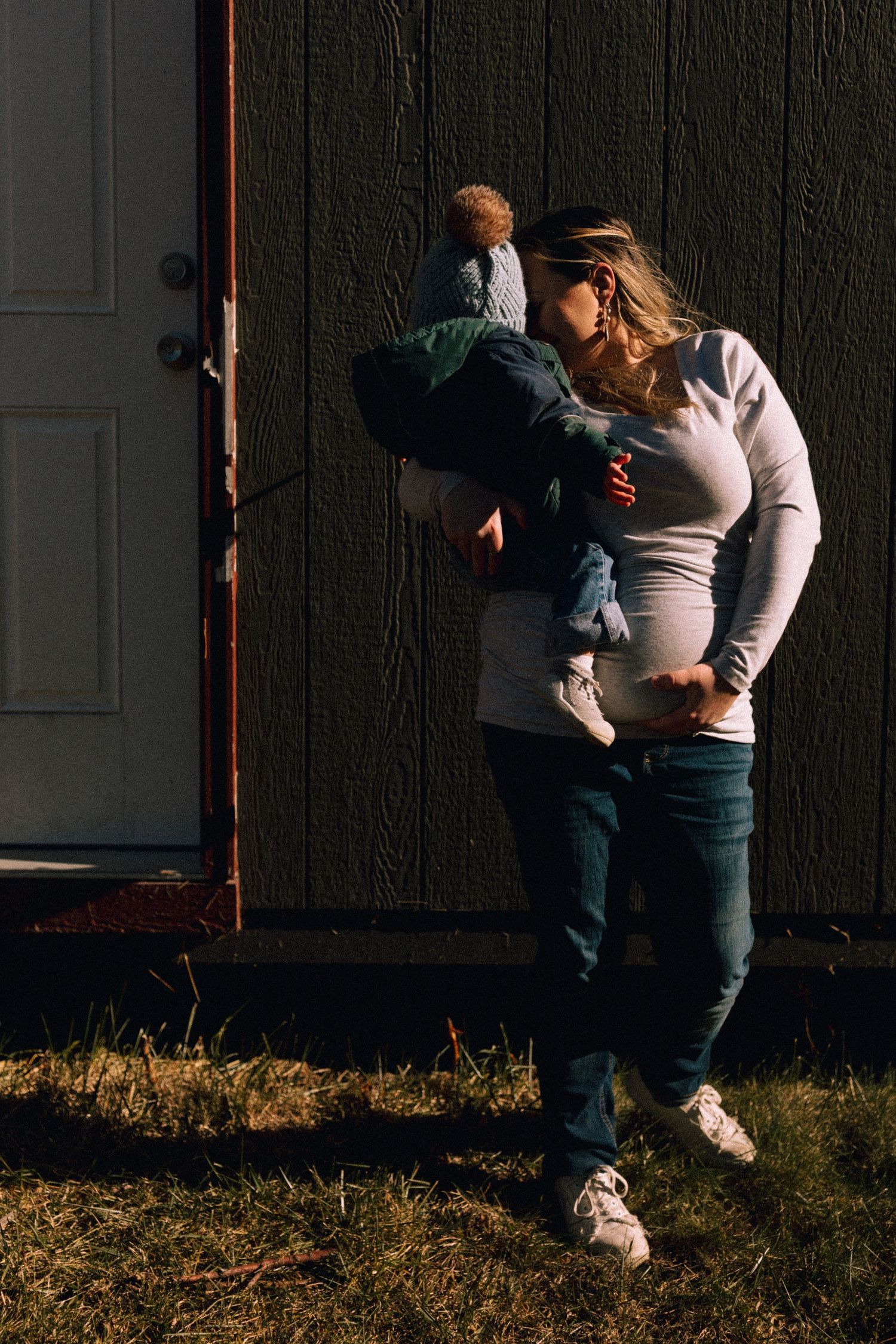 family photoshoot for mother and son near Boise