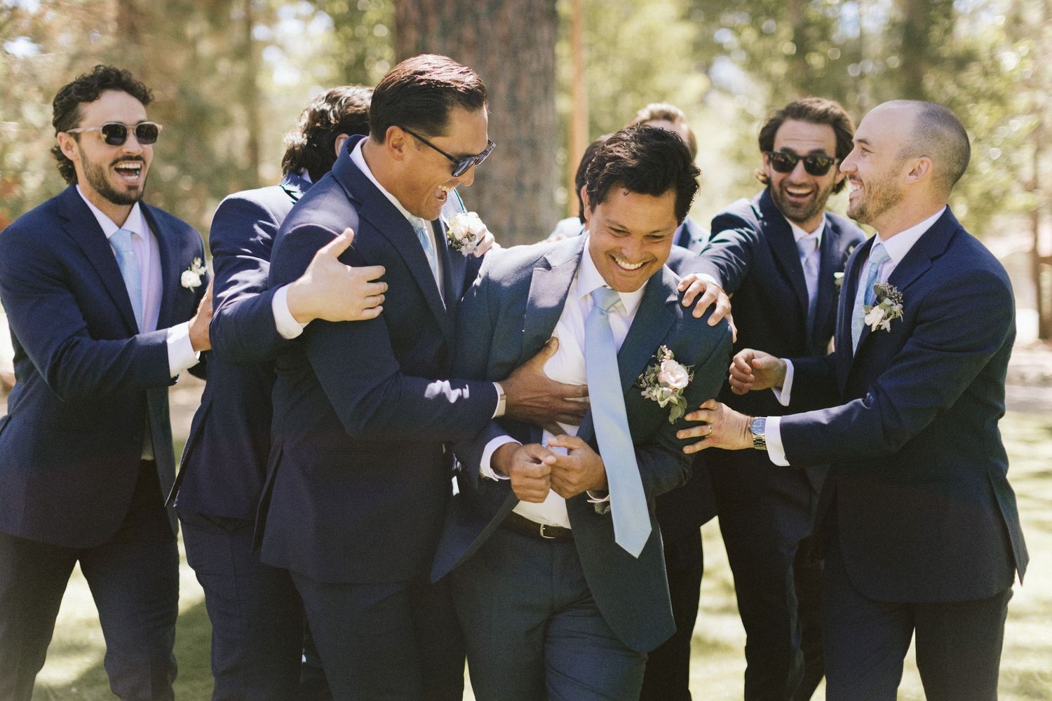 Wedding photography at Shay Meadows Ranch in Big Bear California