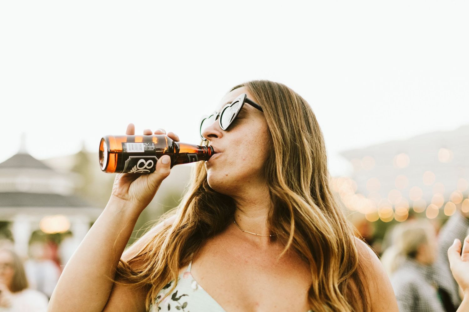 Candid image of wedding reception at Shay Meadows Ranch in Big Bear California