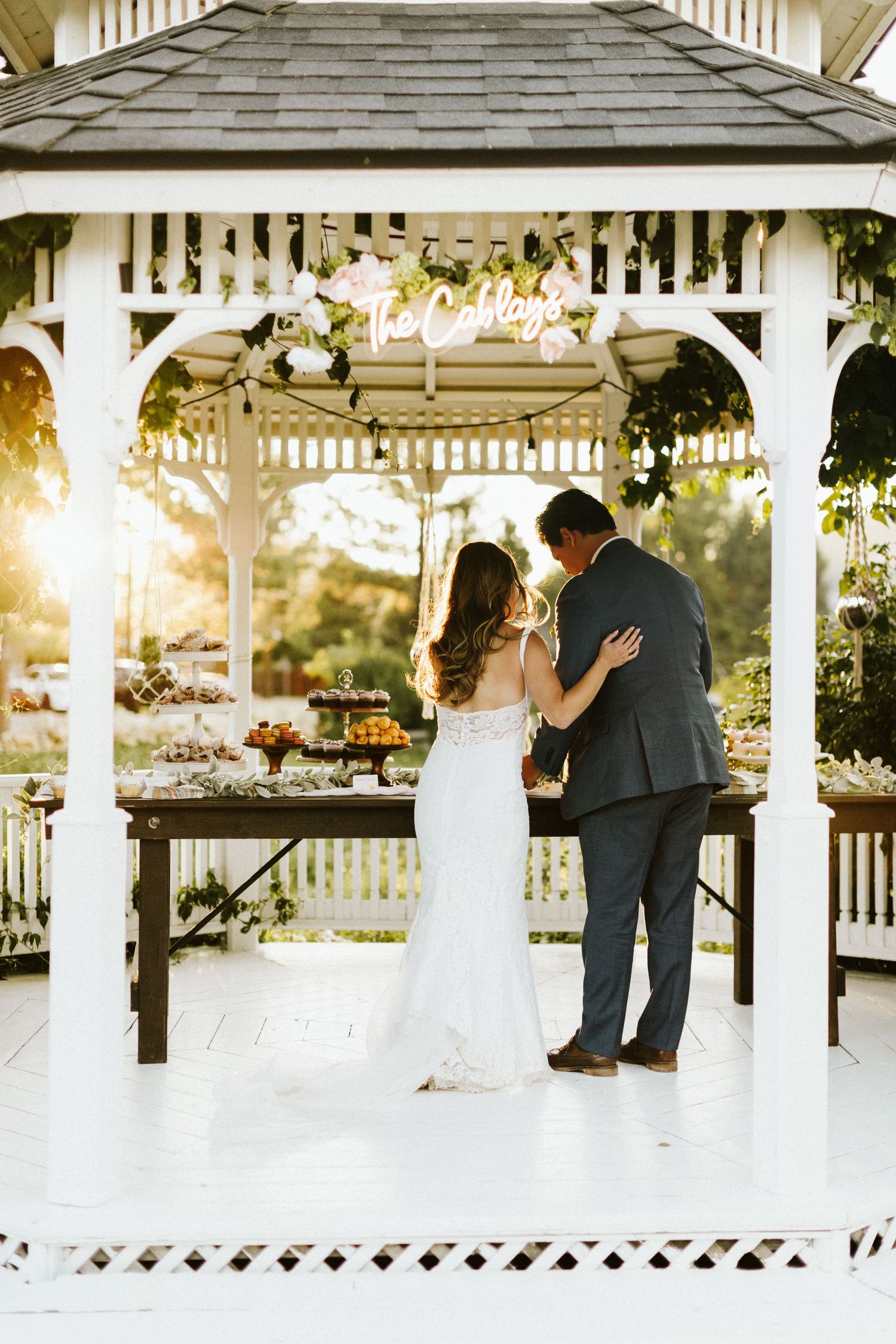 Wedding photography at Shay Meadows Ranch in Big Bear California