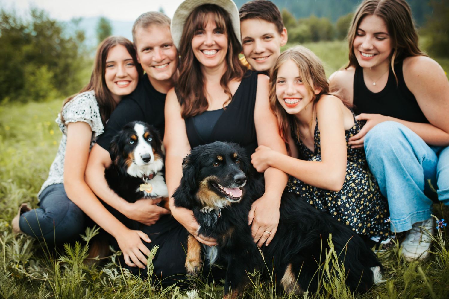 Family photoshoot in Boise