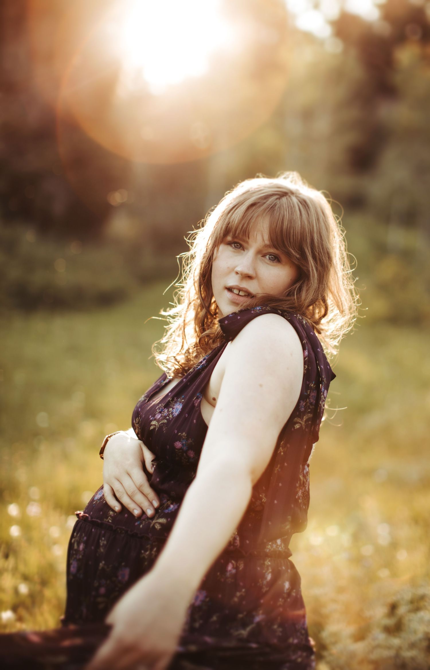 Maternity photoshoot in Boise