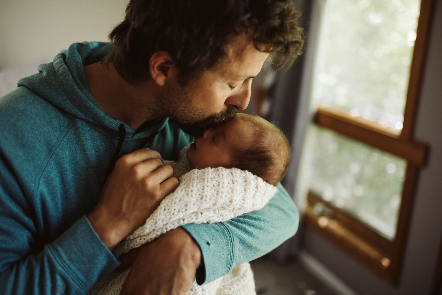 Newborn photography in home in Boise Idaho