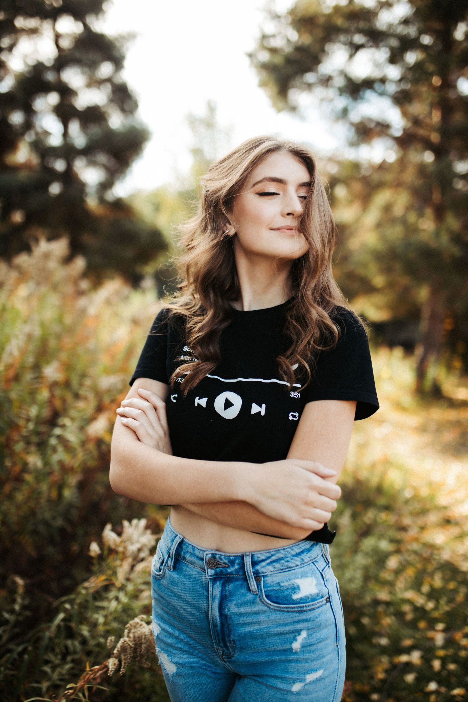 Senior photoshoot in downtown Boise