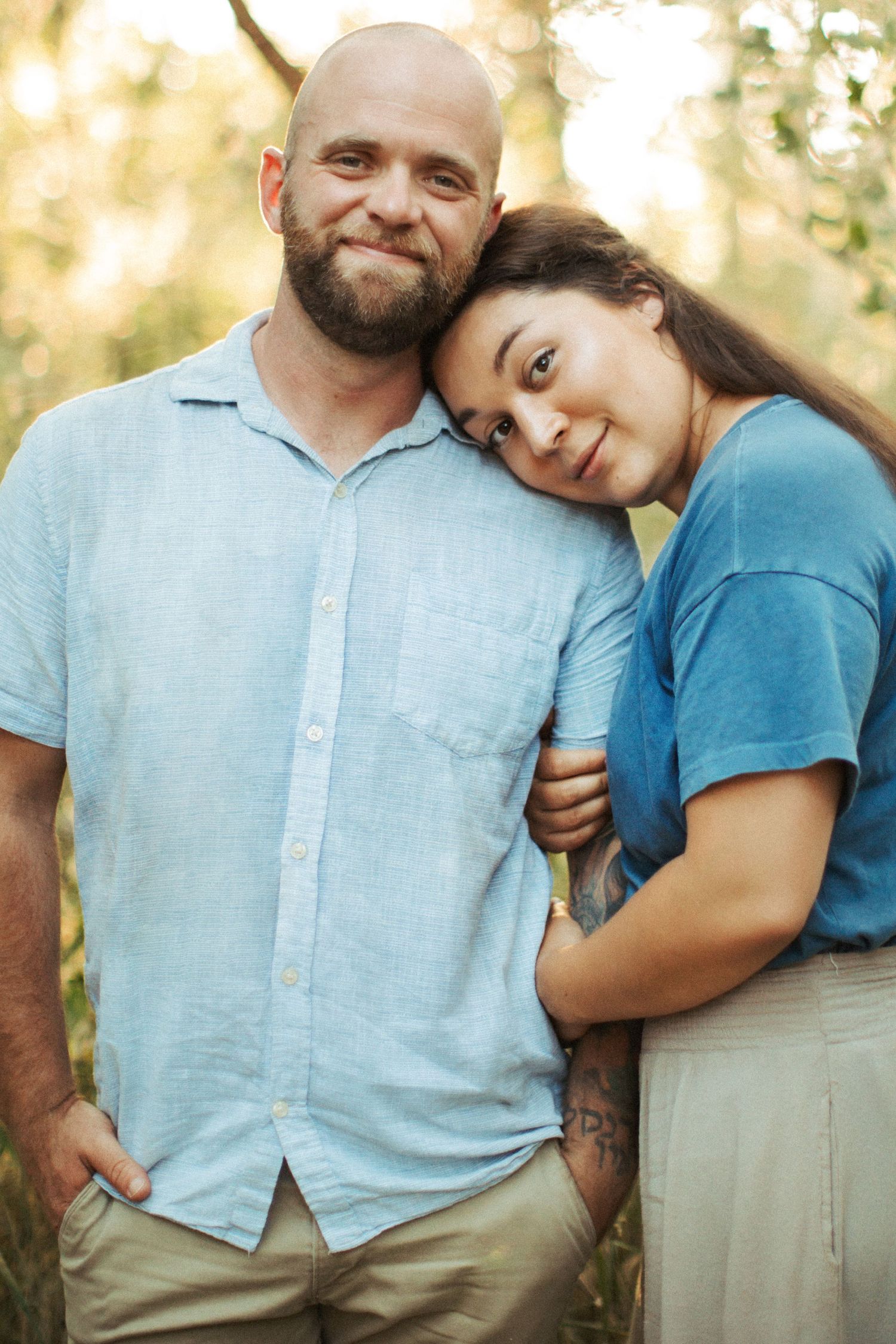 Family photoshoot outdoors in Boise