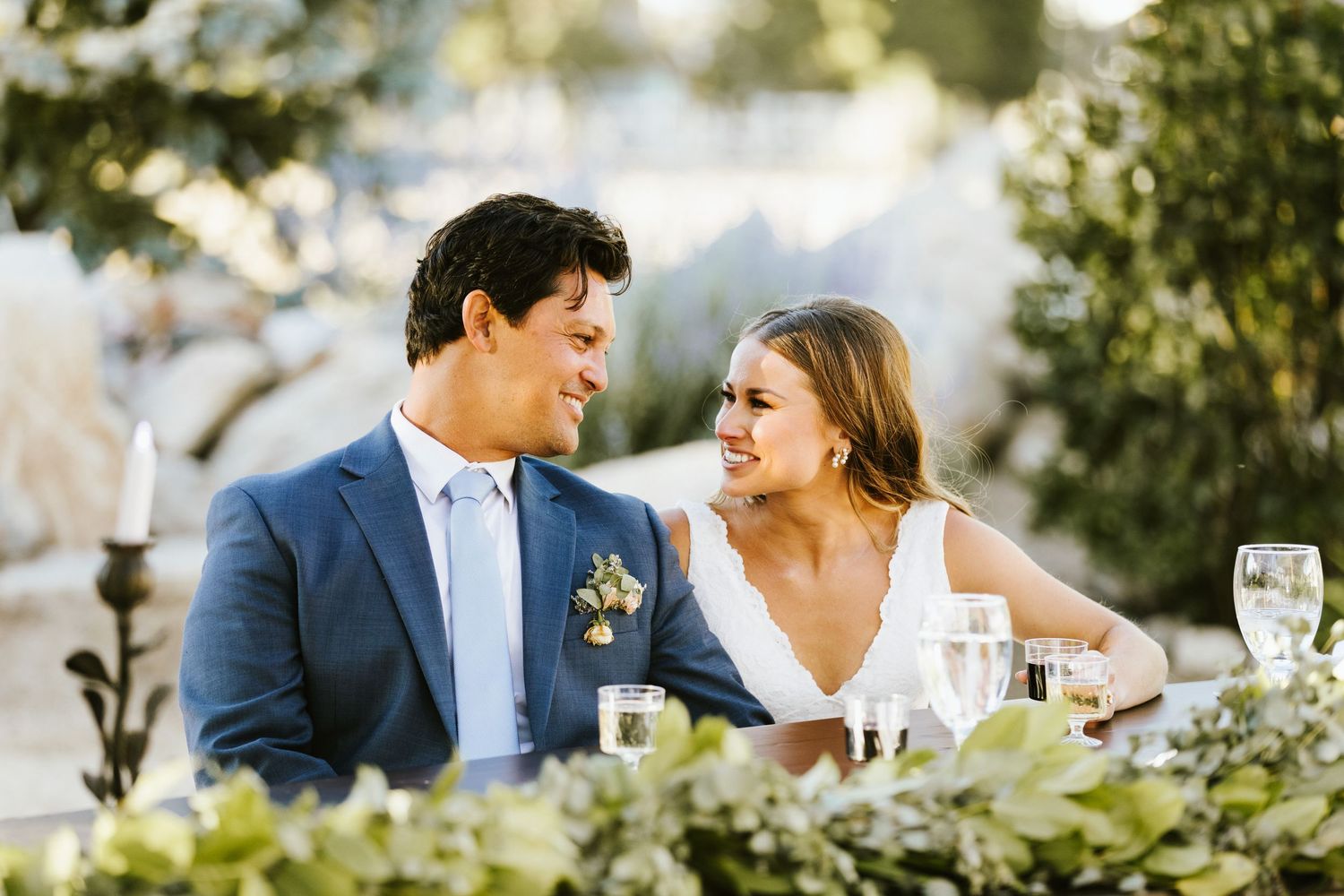 Wedding photography at Shay Meadows Ranch in Big Bear California