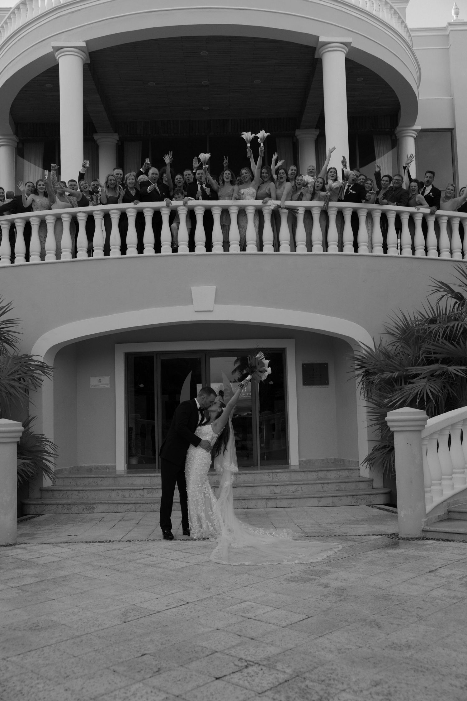 Dreams Tulum destination wedding ceremony photography