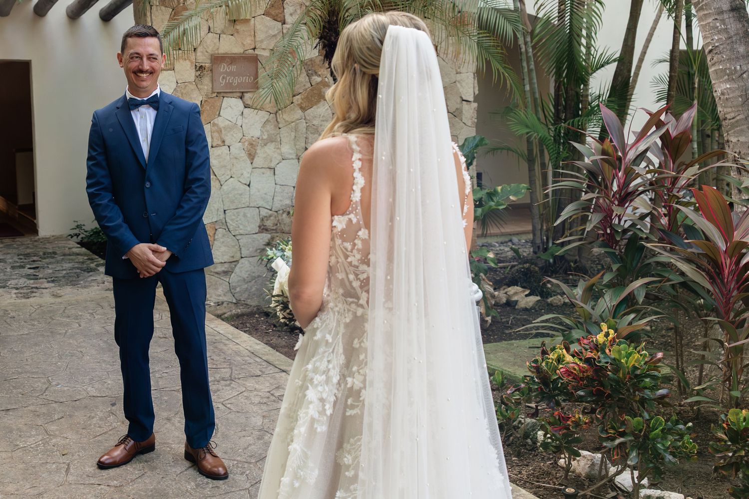 Destination weddings typically book 9–18 months in advance, especially for popular destinations like Italy and Mexico.