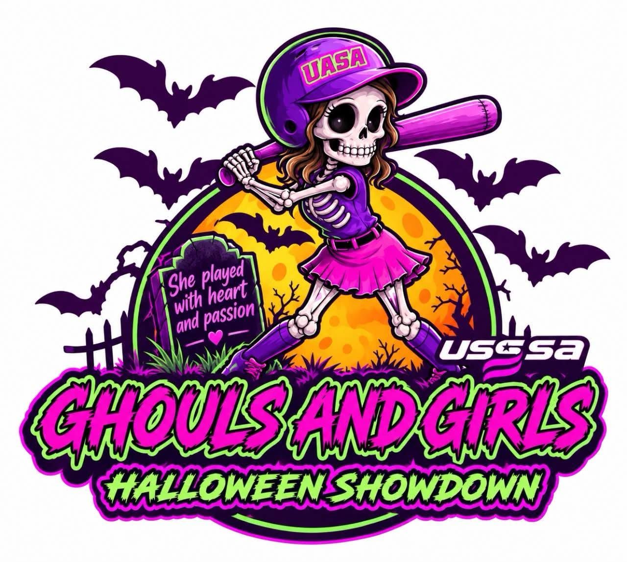Ghouls and Girls Halloween Showdown logo