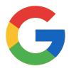 Google's colorful circular G logo on transparent background.