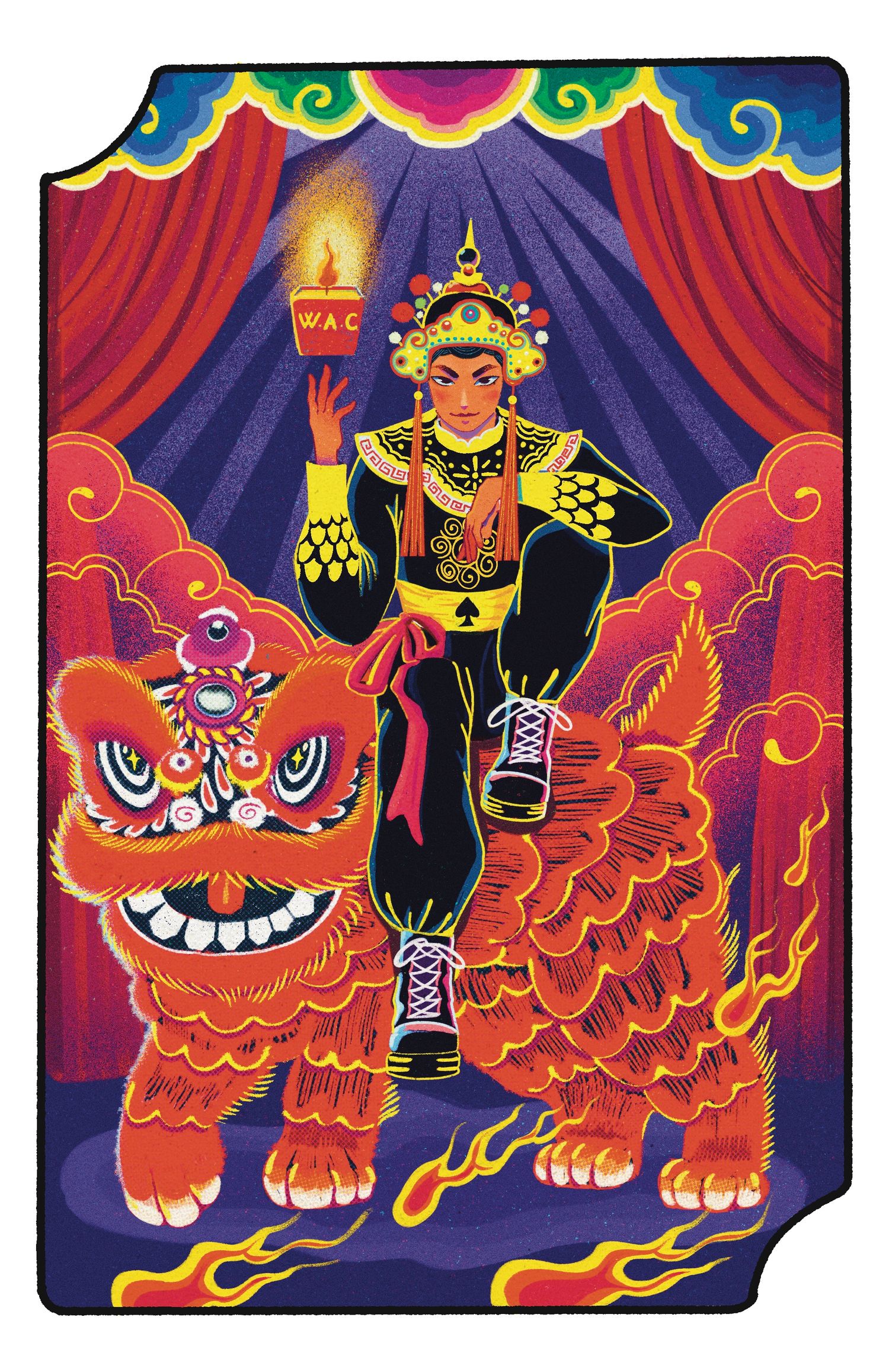Card illustrations
Custom card illustrations
Unique card illustrations, Vietnam, lion dance art, traditional art, Vietnam illustration