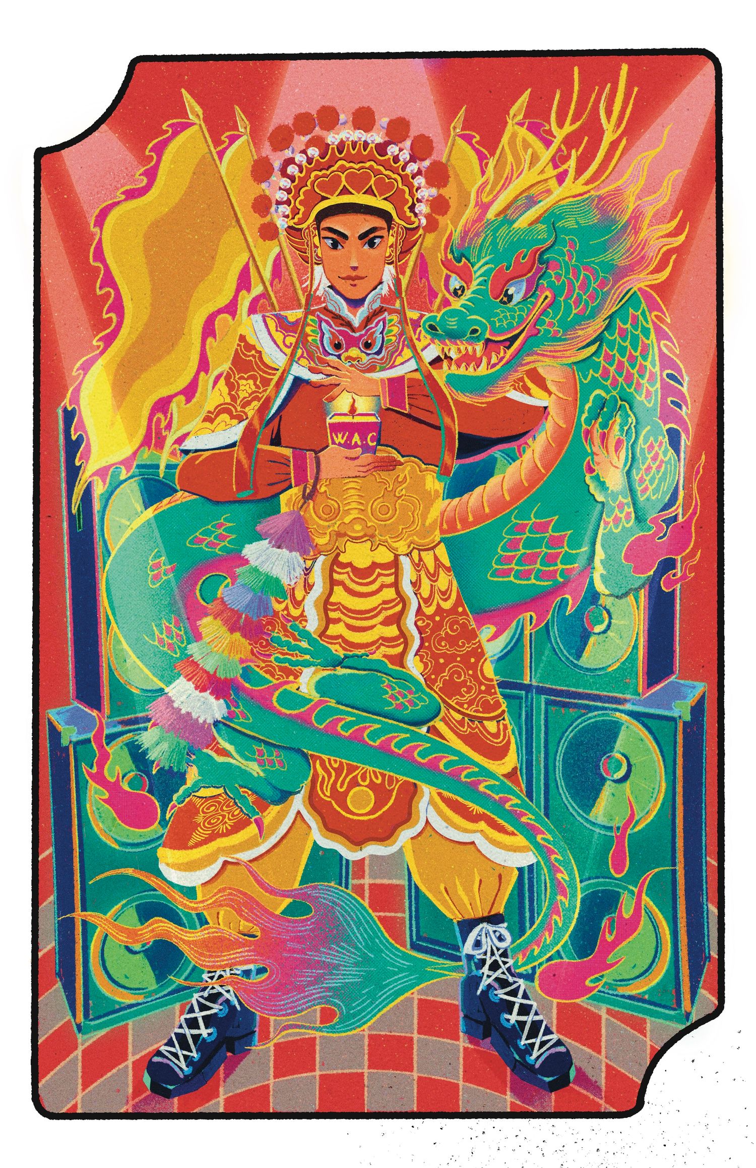 Card illustrations
Custom card illustrations
Unique card illustrations, Vietnam, lion dance art, traditional art, Vietnam illustration