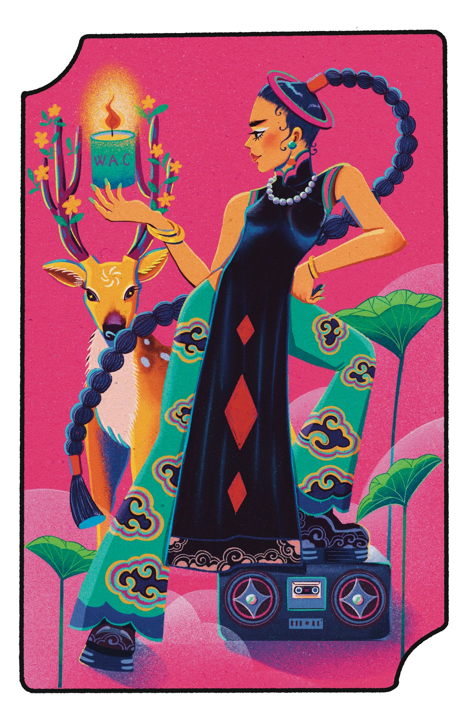 Card illustrations
Custom card illustrations
Unique card illustrations, Vietnam, lion dance art, traditional art, Vietnam illustration
