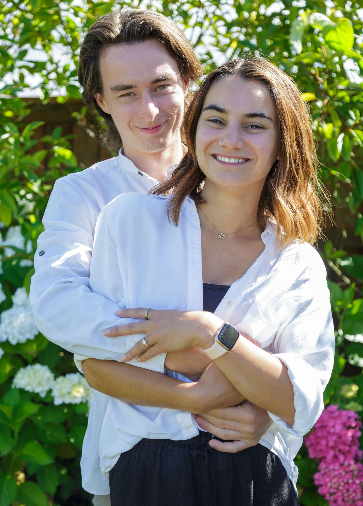 Loved up and engaged,  candid engagement photo shoot.