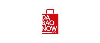 Da Bao Now SG red shopping bag logo for Singapore food delivery service.