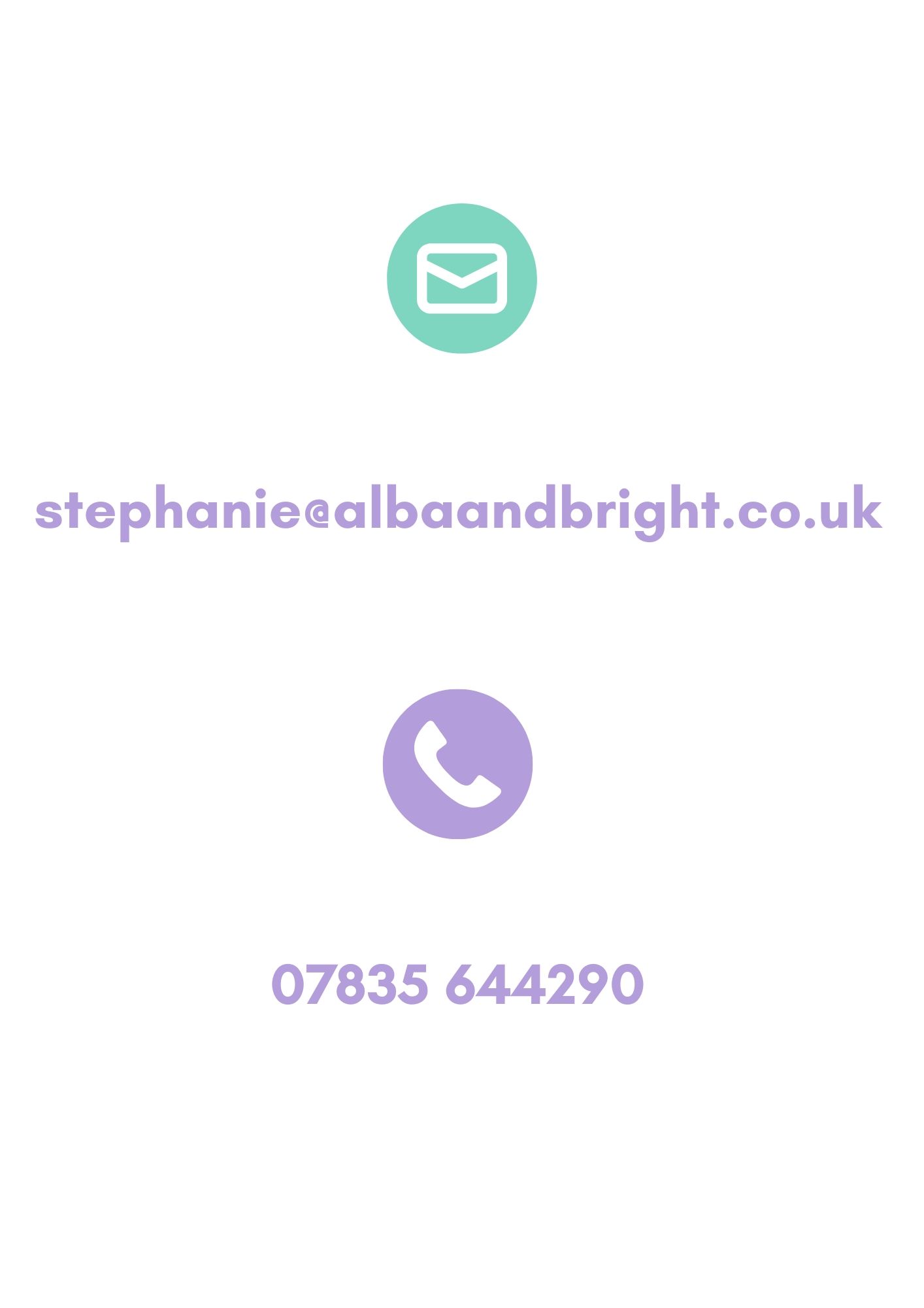 Alba & Bright Contact information
