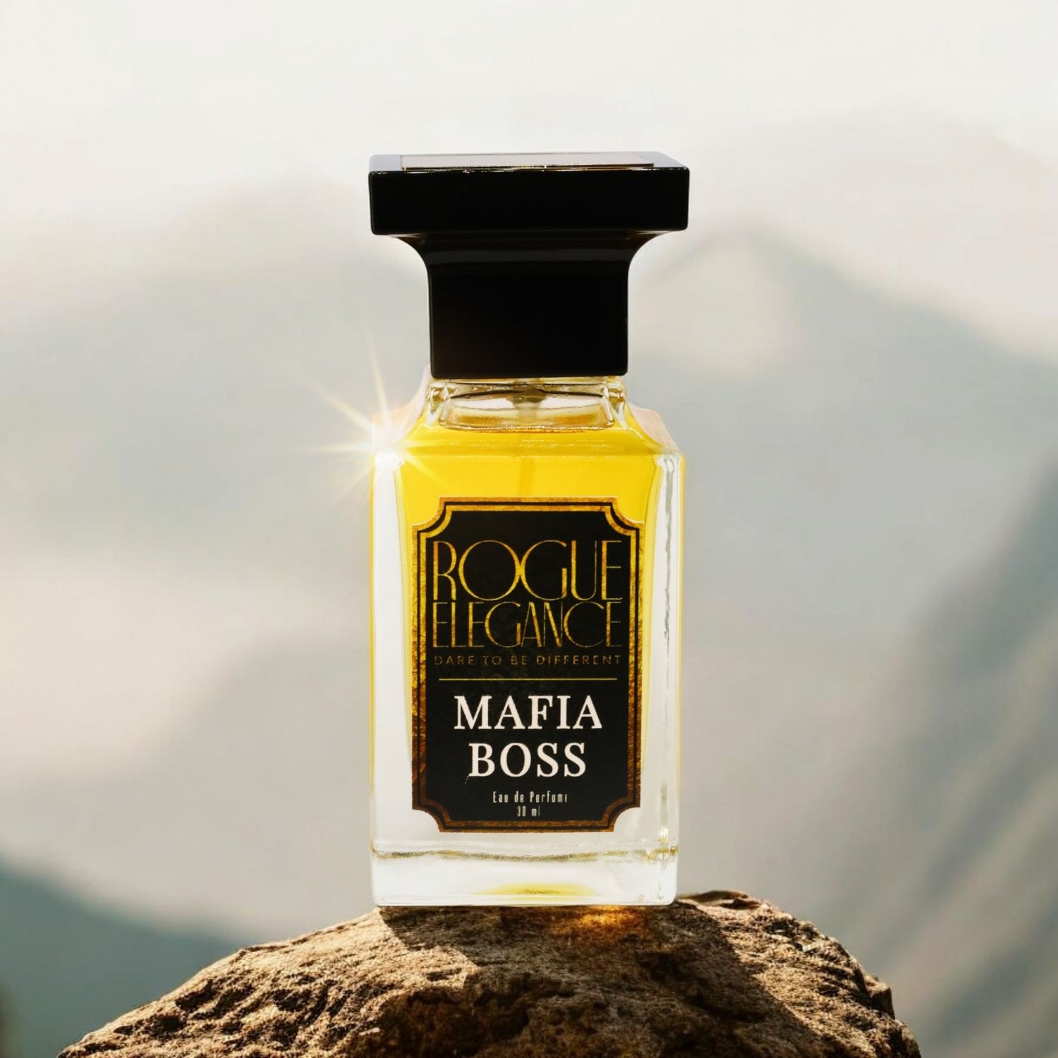Commercial product photography of a supplement bottle photographed outdoors with natural light for wellness branding.