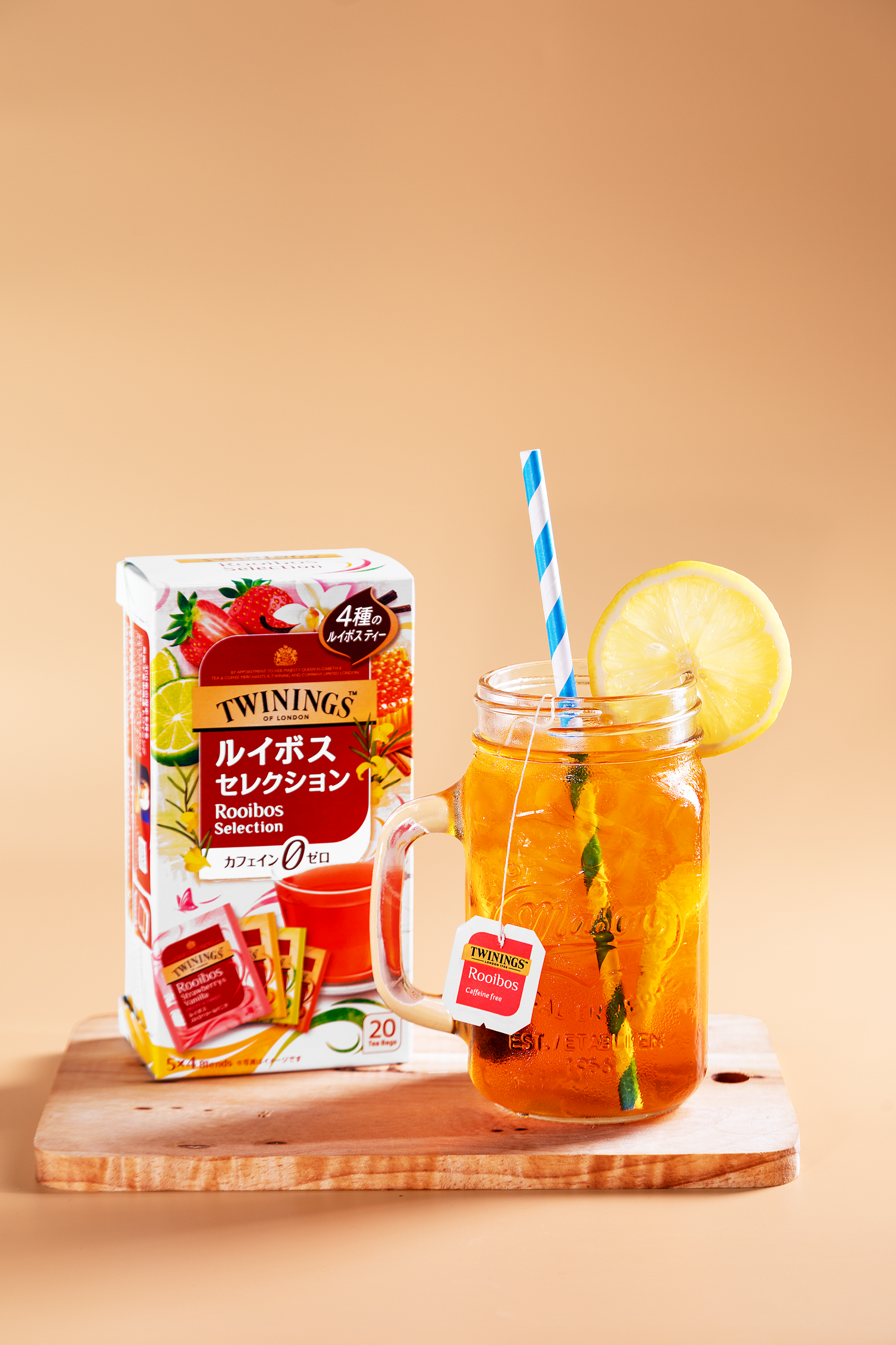 Creative beverage product photography featuring a refreshing drink with lemon and splash styling for advertising.
