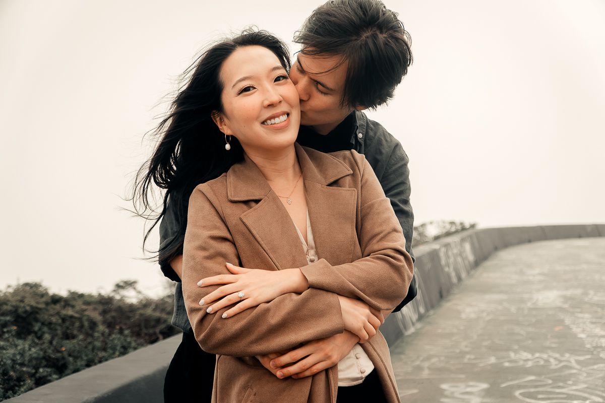 engagement proposal photoshoot