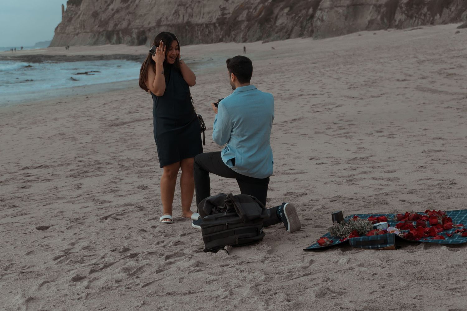 engagement proposal photoshoot
