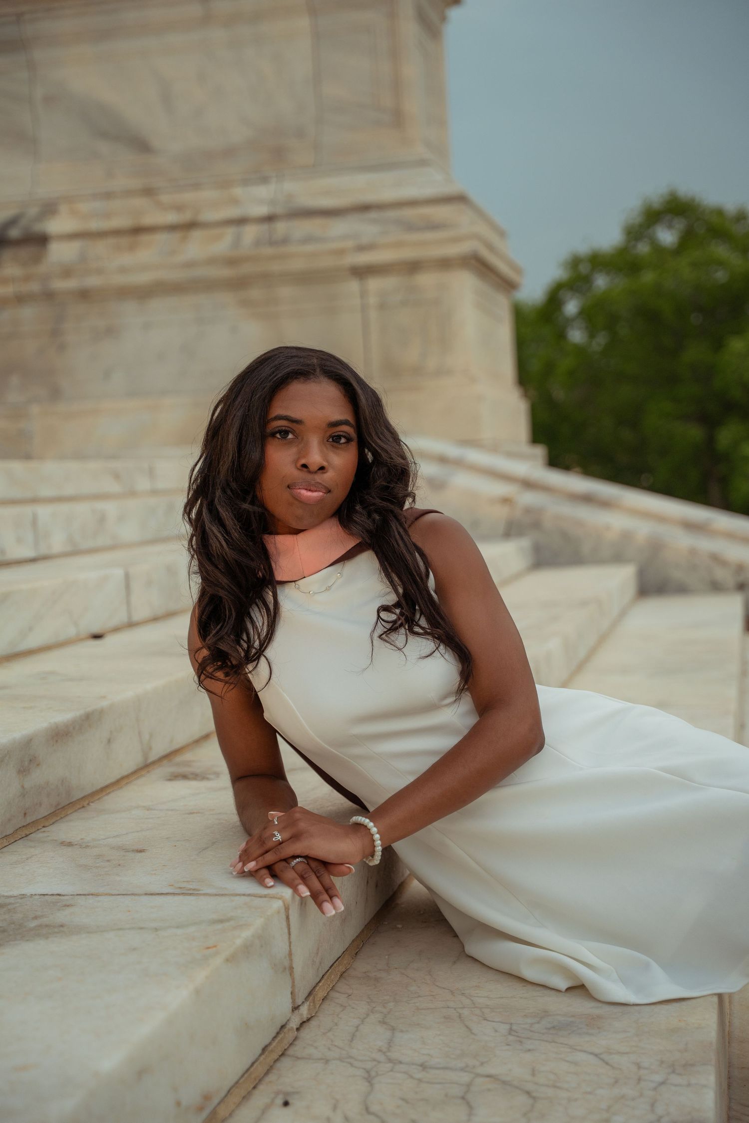 Master Graduation Portrait in Brown University Rhode Island