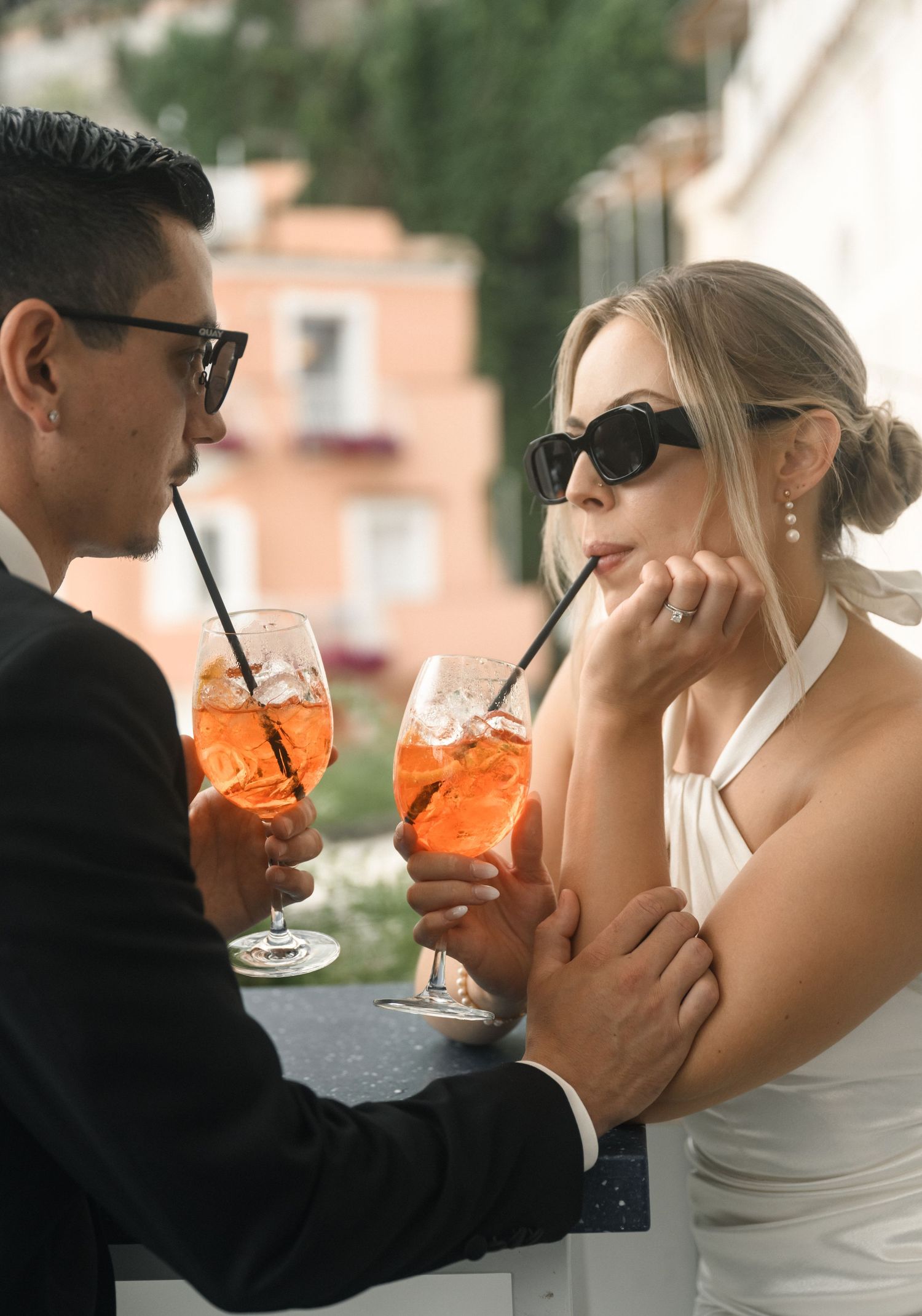 Boat proposal photoshoot in Paris