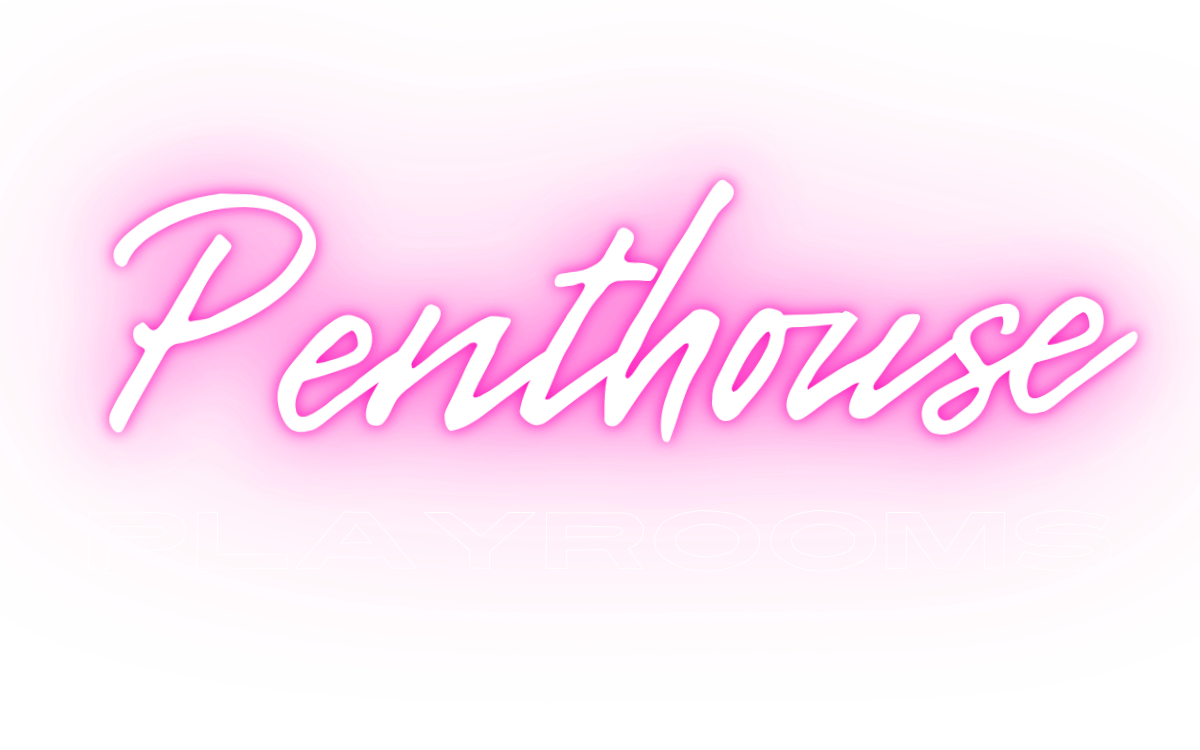 The logo for Penthouse Playrooms in Dunstable