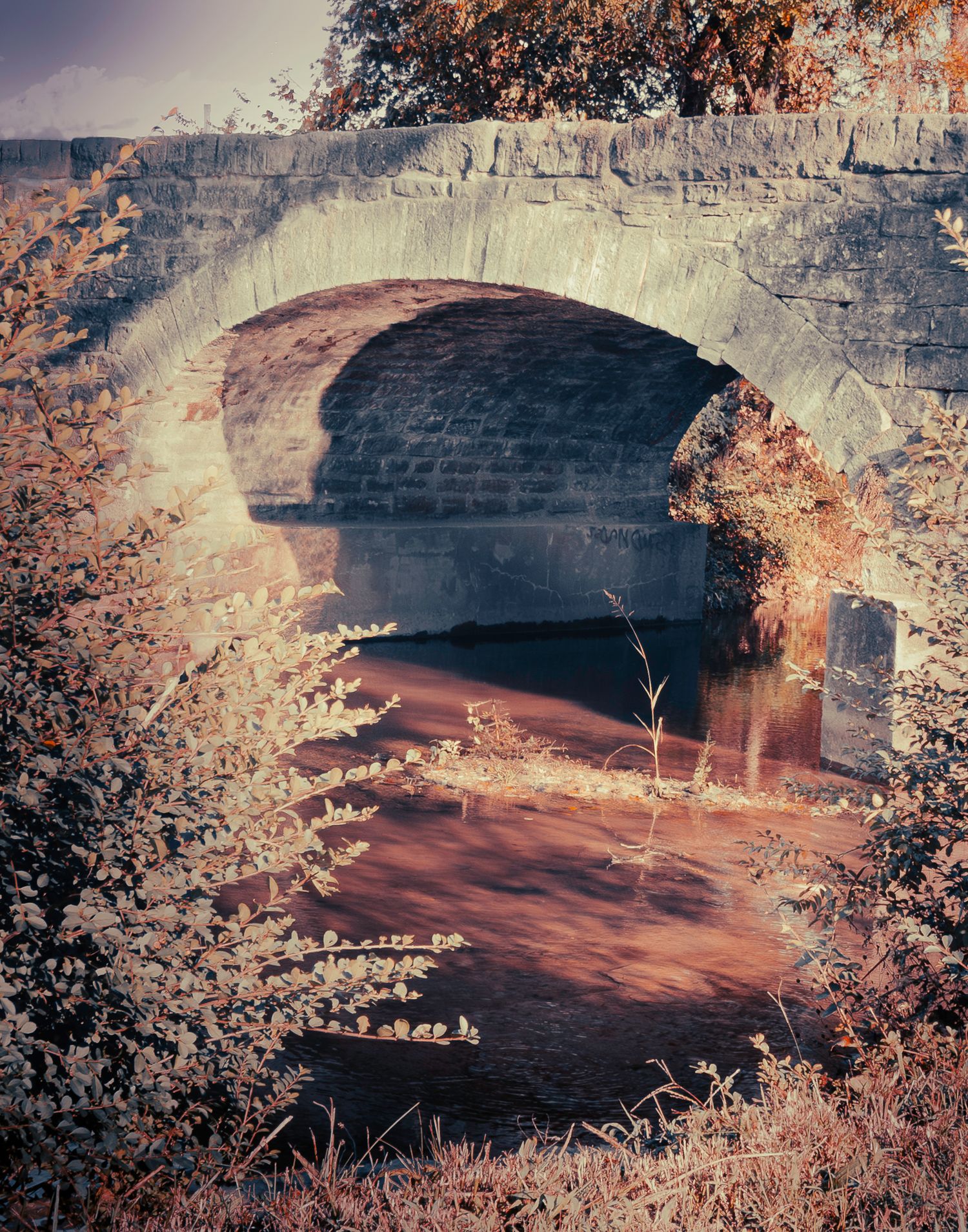 Goodlettsville, old stone bridge