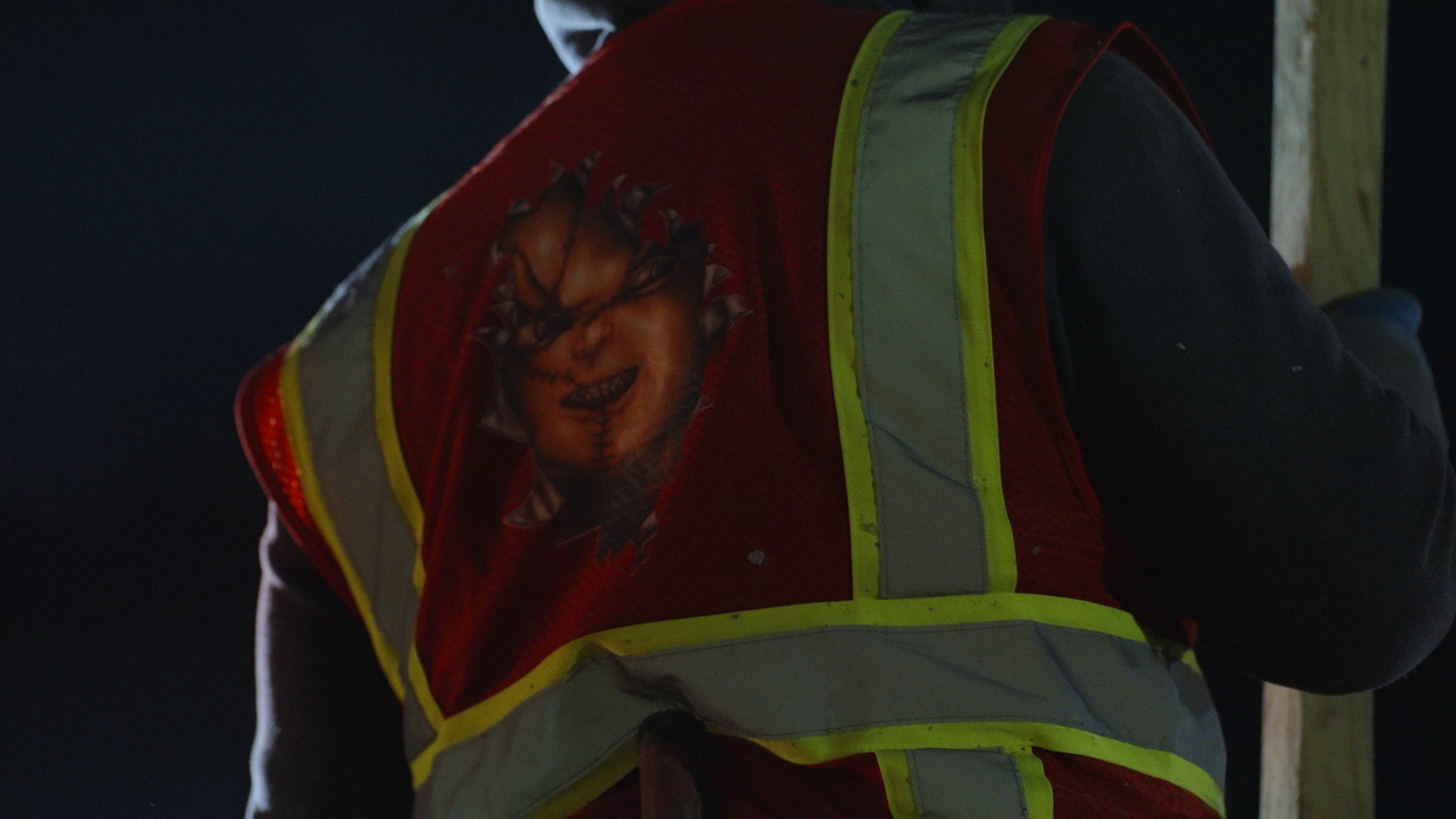 Construction worker in reflective safety vest captured by Kin & Lens Creative Media construction photographer in Dallas Fort Worth