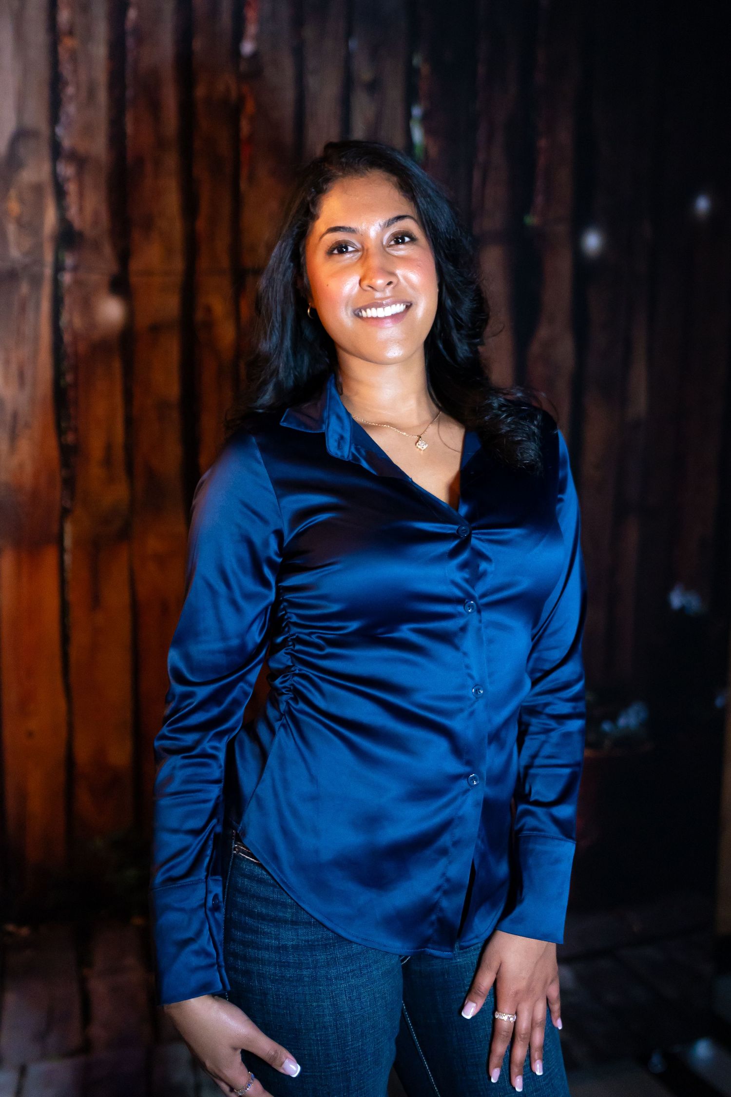 Elegant portrait session captured by Kin & Lens Creative Media portrait photographer in Frisco Texas