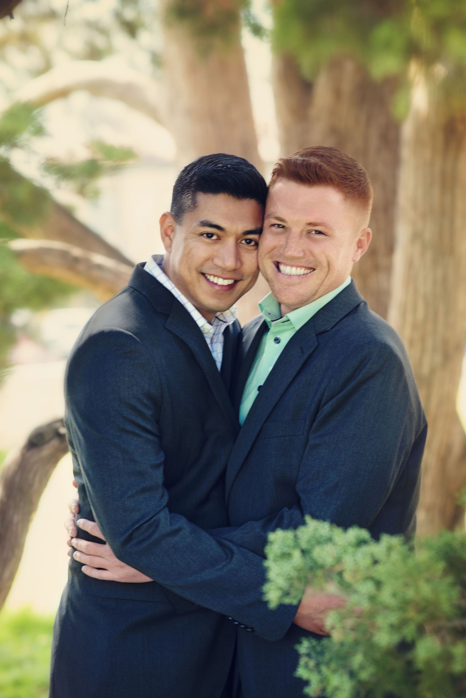 Married couple. LGBTQ Wedding
