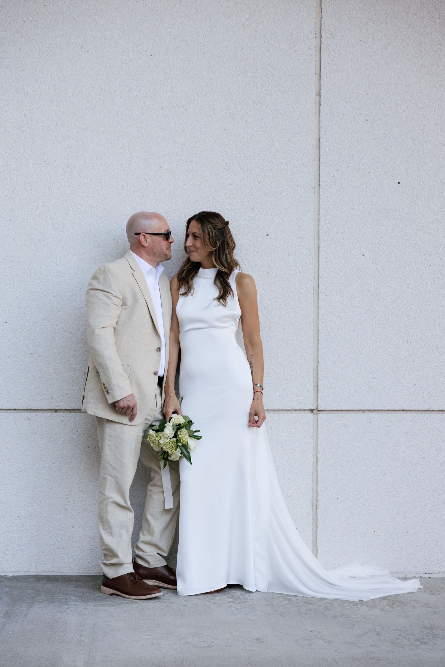 Chesapeake Virginia Courthouse Elopement | Couples Portraits. Captured in Chesapeake, Virginia with a documentary-style approach.