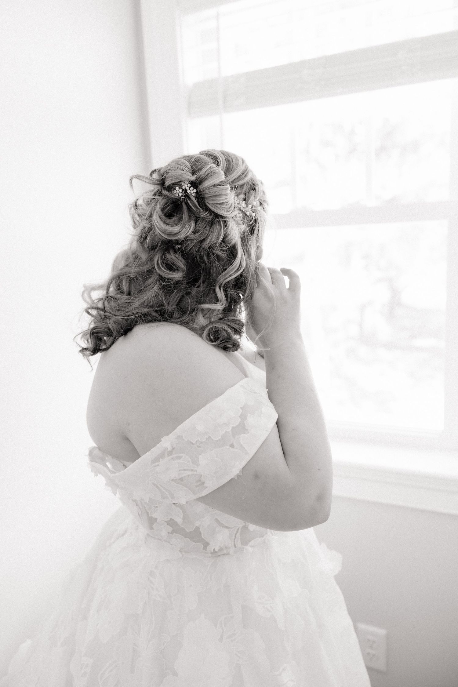 Bridal Wedding Portrait in Virginia Beach.