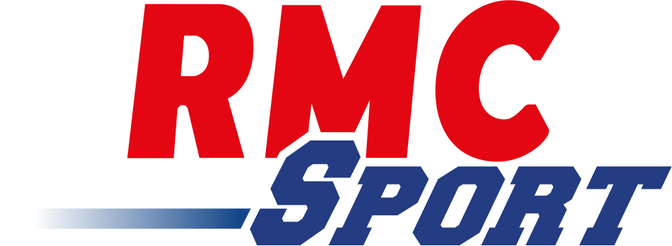 RMC Sport logo in red and blue bold typography.