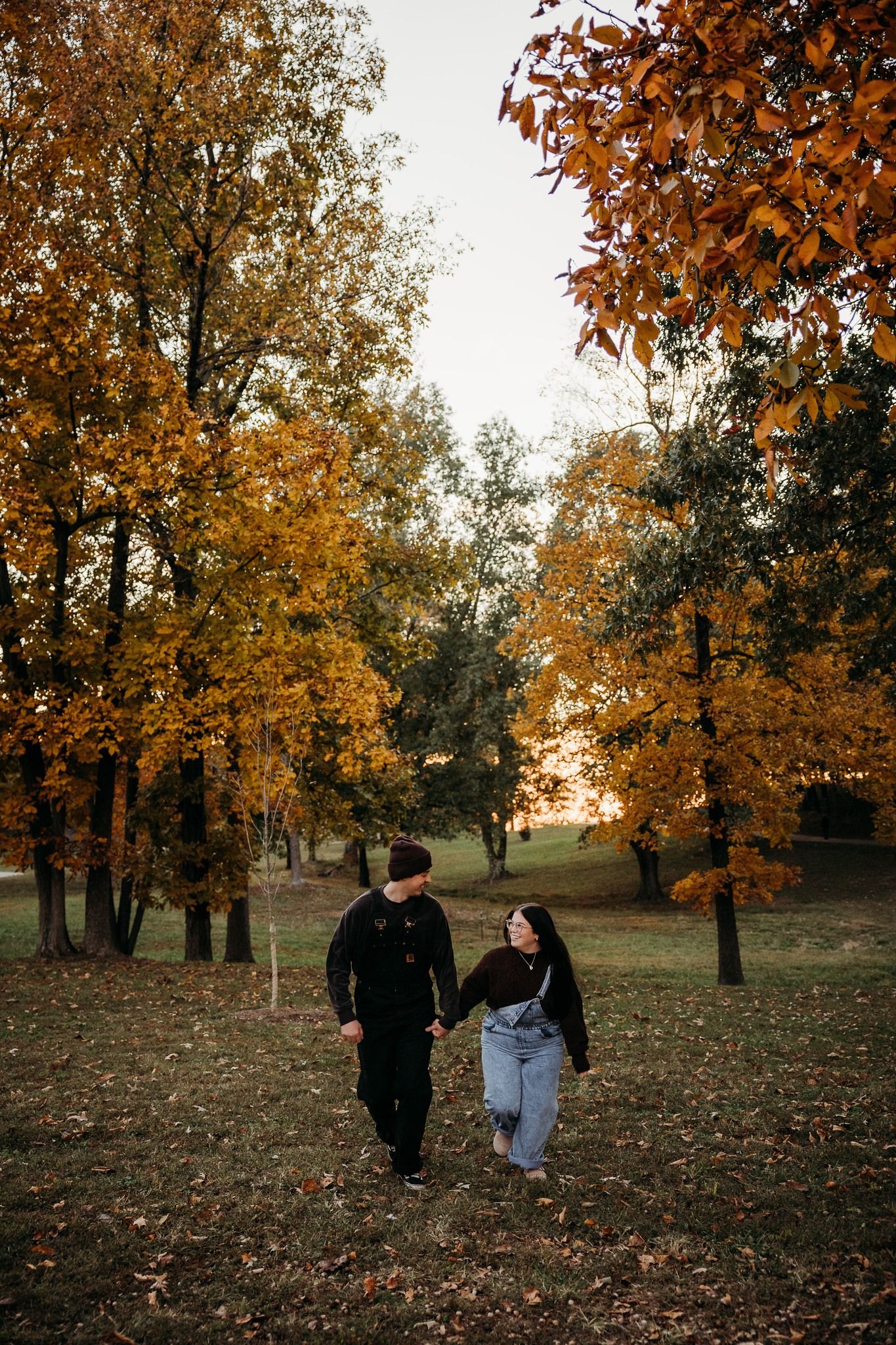 mahi park fall mini session in Madisonville Kentucky