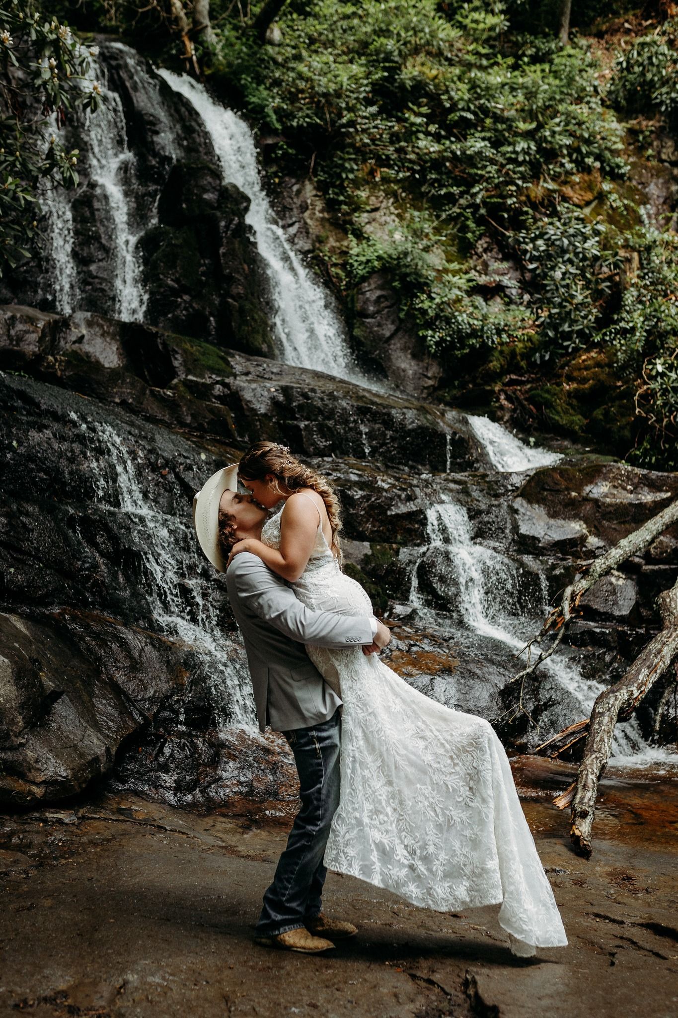 elopement couples portraits in Gatlinburg TN
