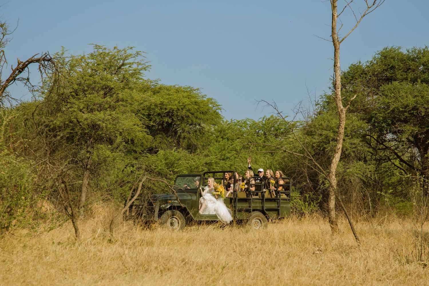 Panoramic view of a modern building nestled in natural surroundings.